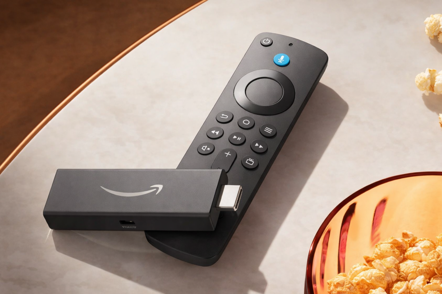 amazon fire tv stick and remote