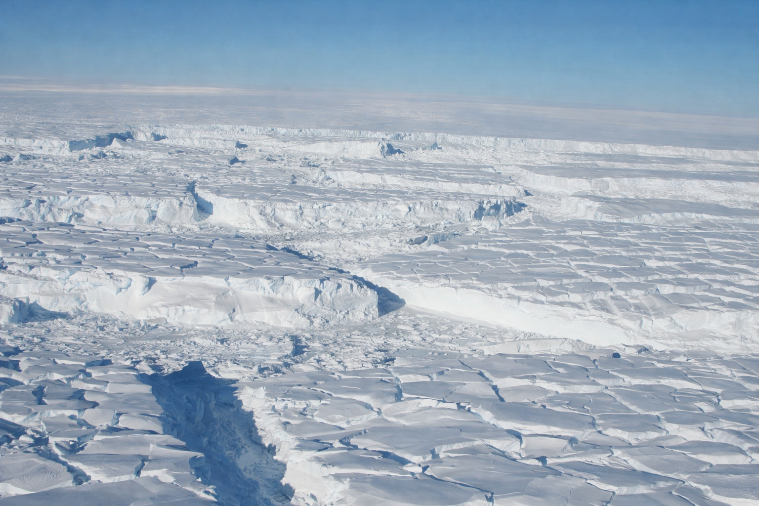icy expanse in antarctic serenity