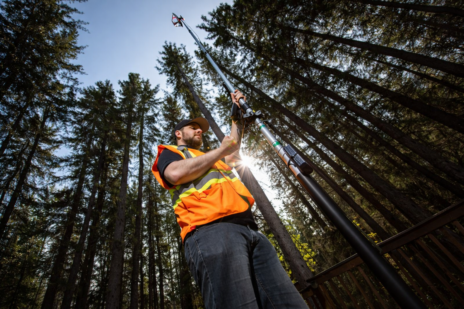 installing high speed internet in the forest