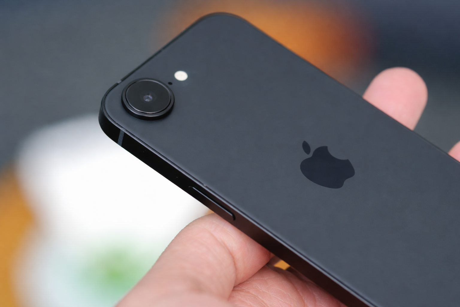 matte black iphone close up shot