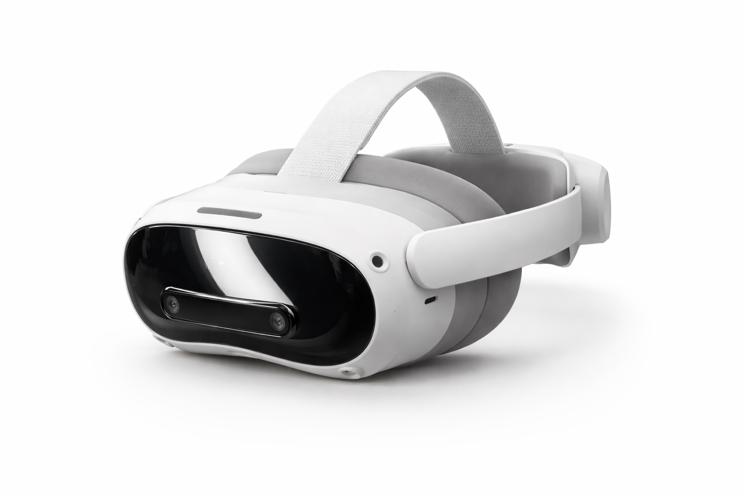 meta quest vr headset close up