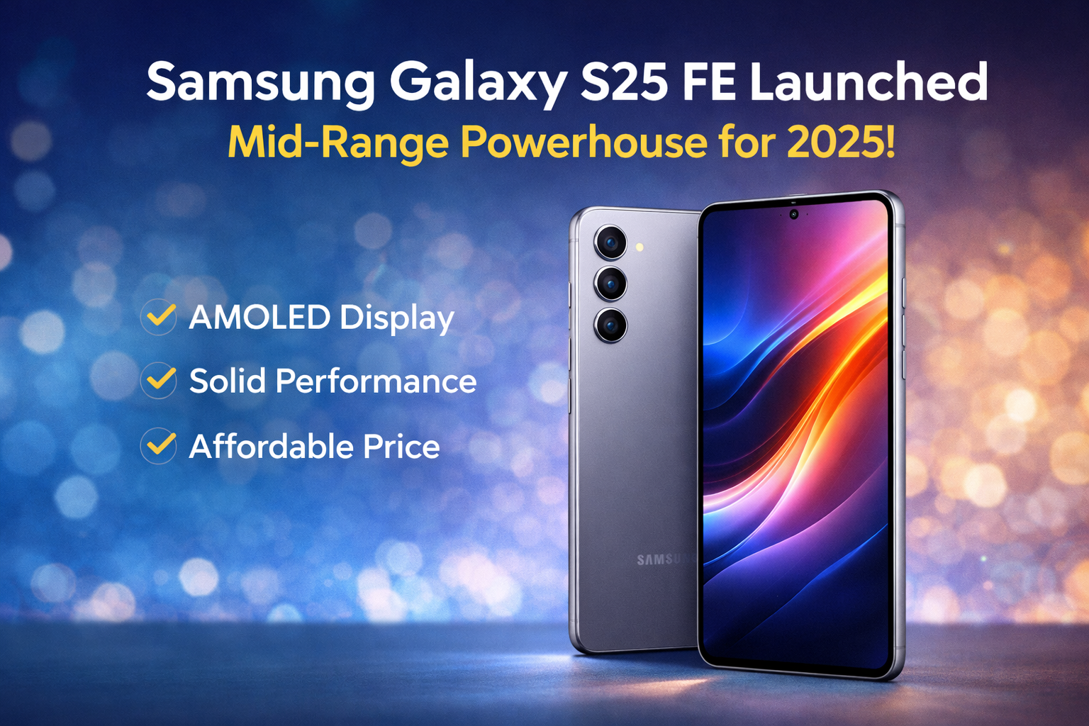 samsung galaxy s25 fe ad launch