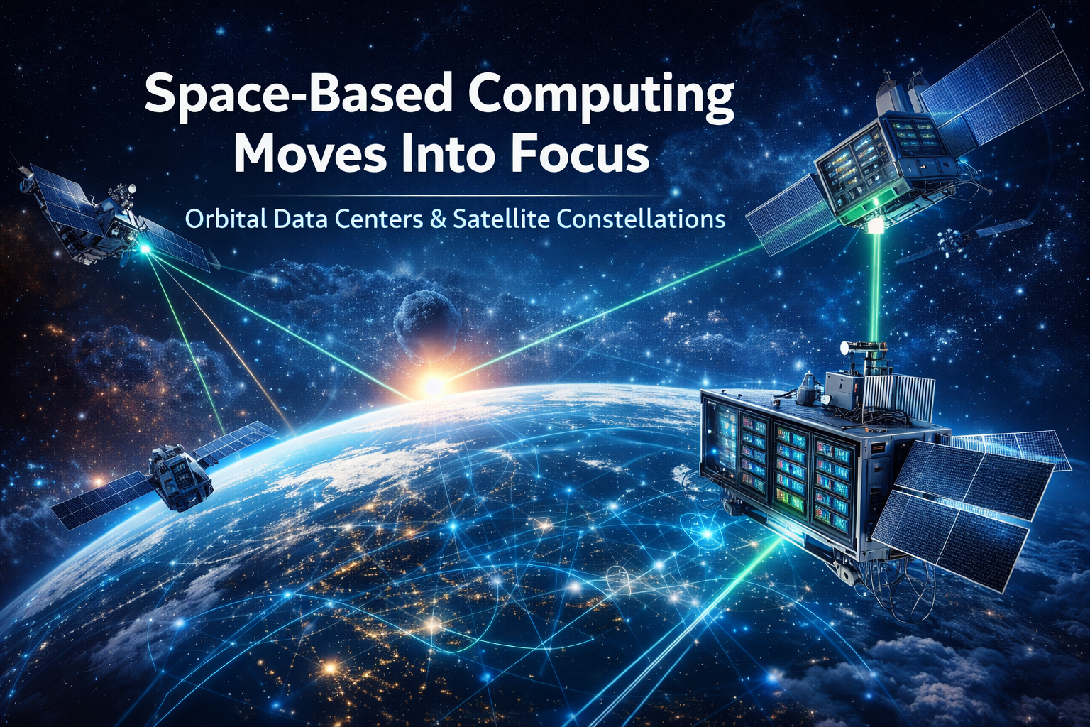 space based data centers orbiting earth