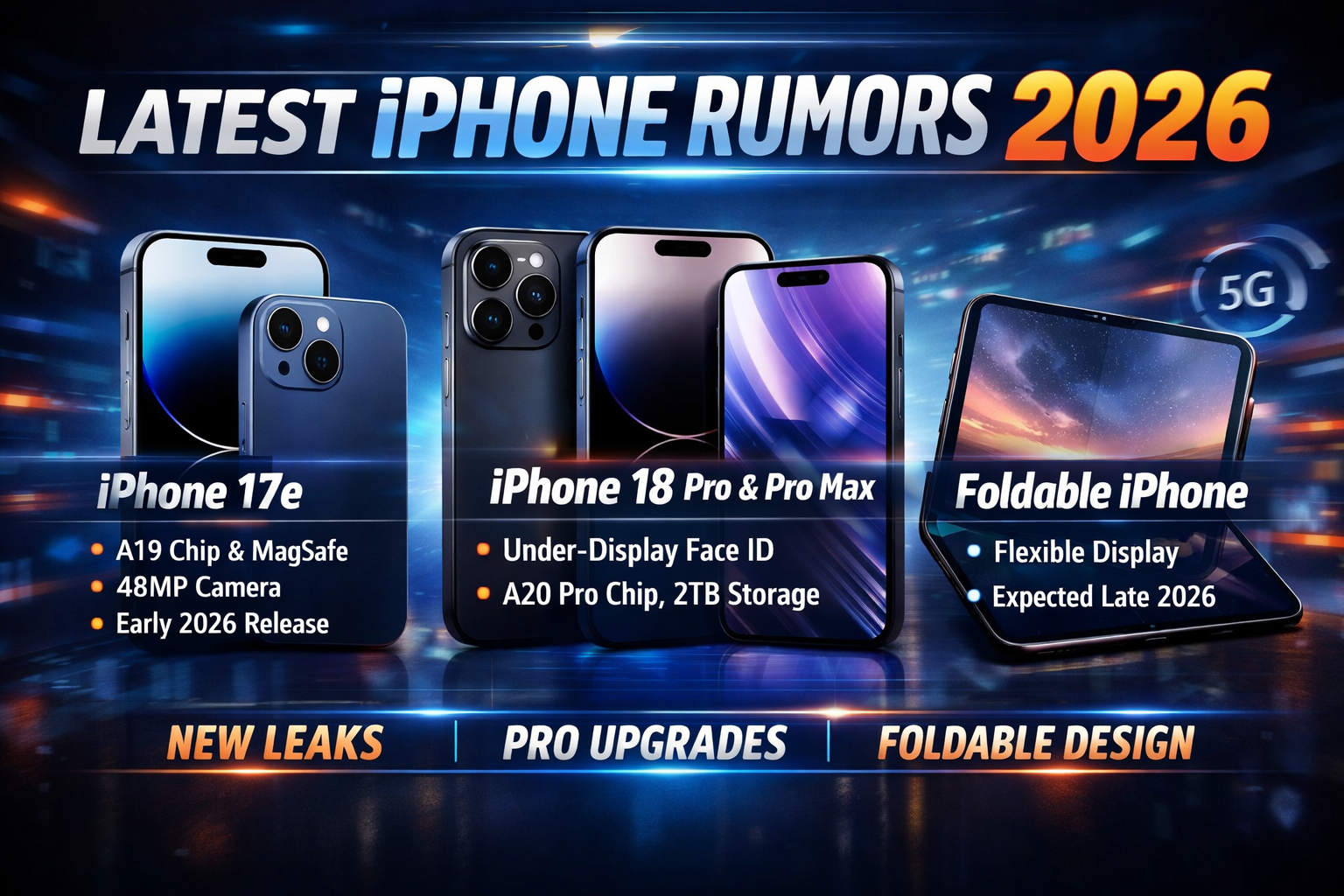 iphone rumors and leaks 2026
