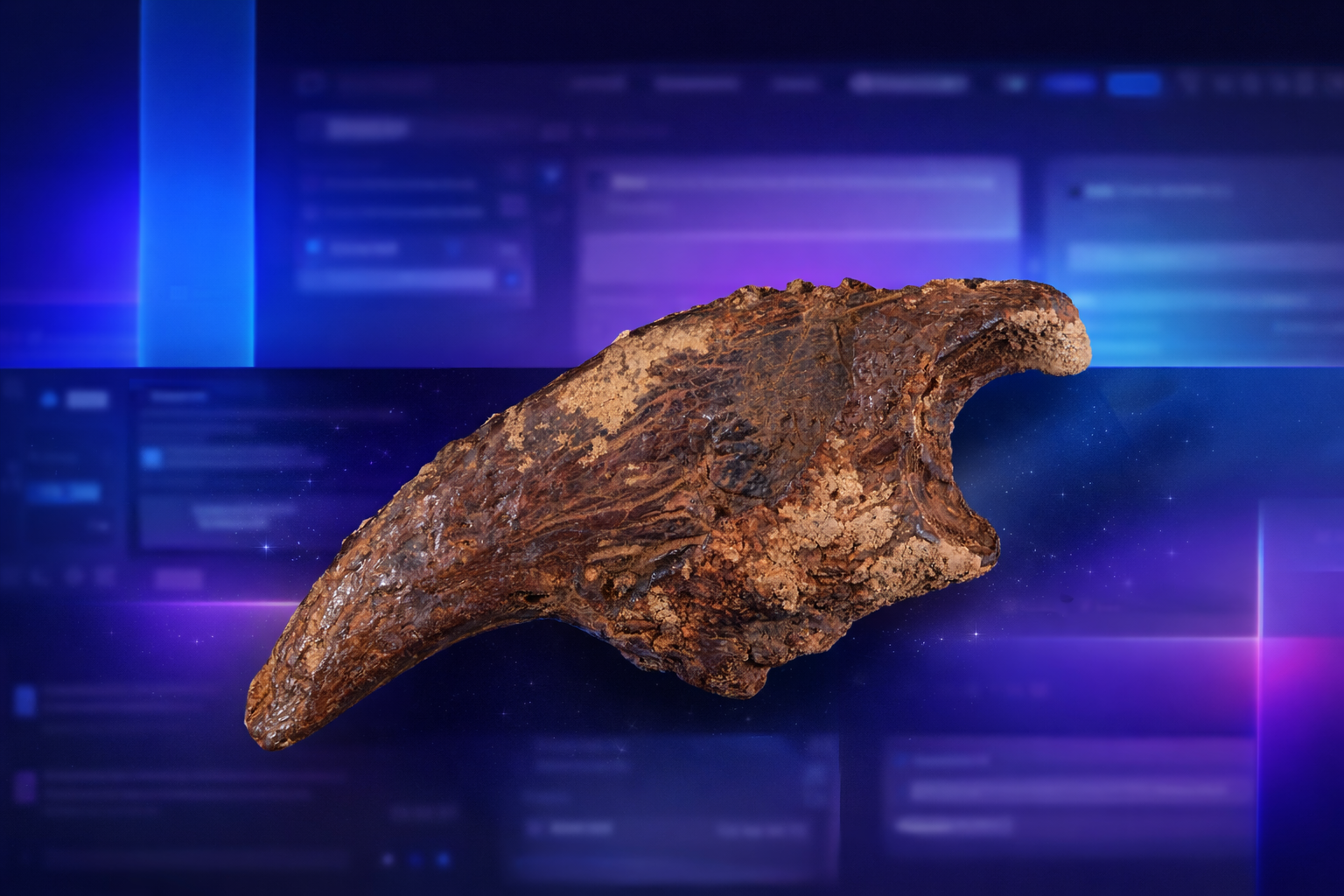 geology meets technology in abstraction