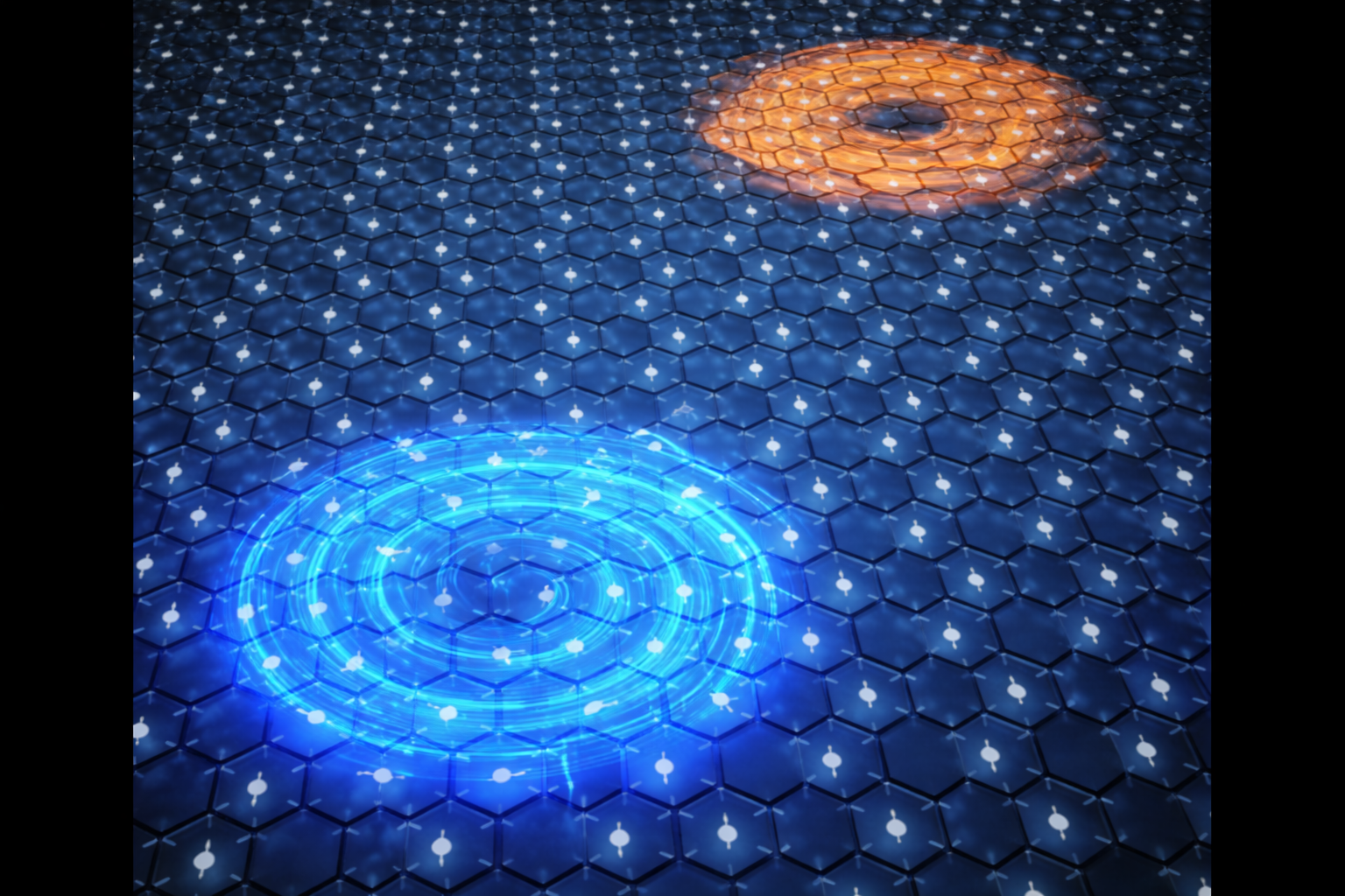 magnetic moments and swirling vortices