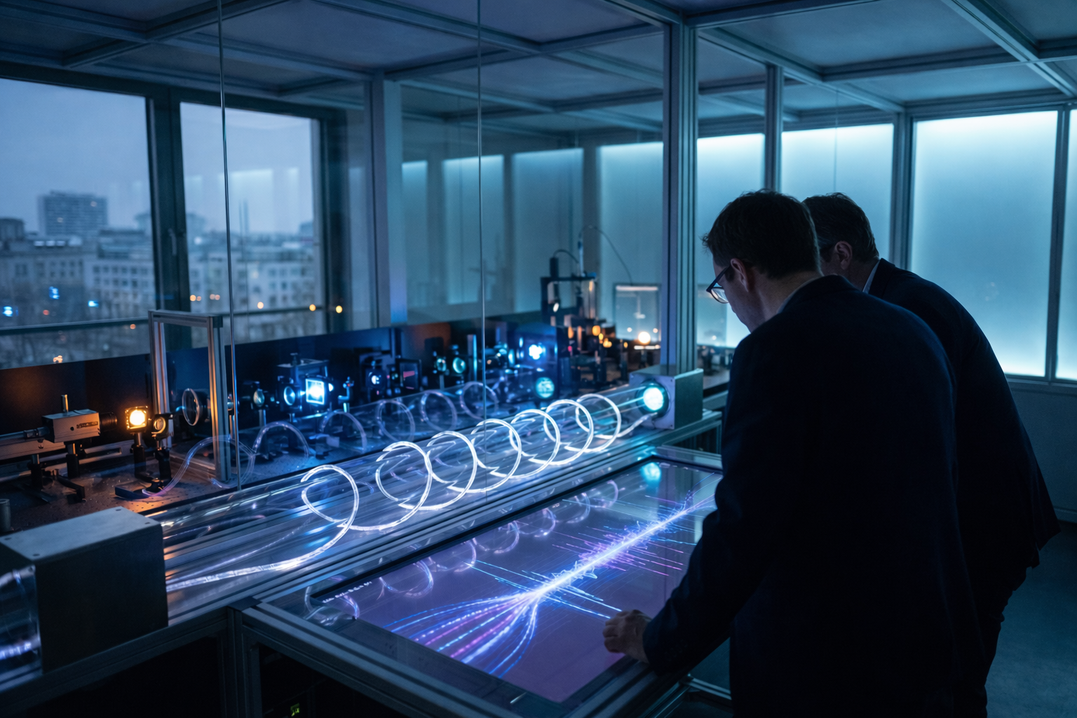 quantum optics in a high tech lab