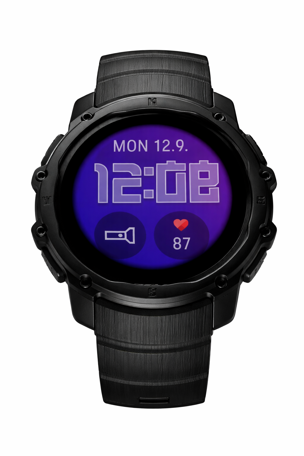 rugged smartwatch with vibrant amoled display