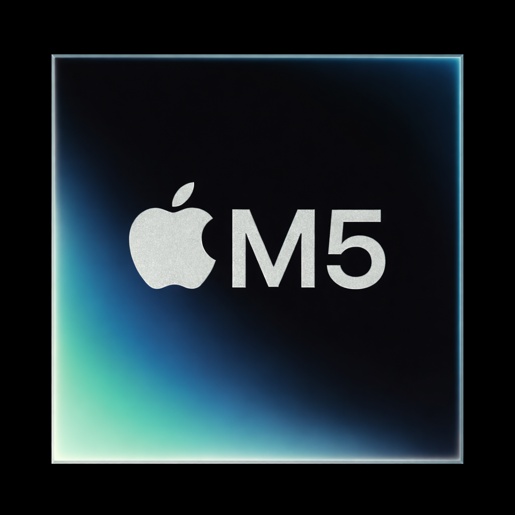 sleek apple m5 chip design