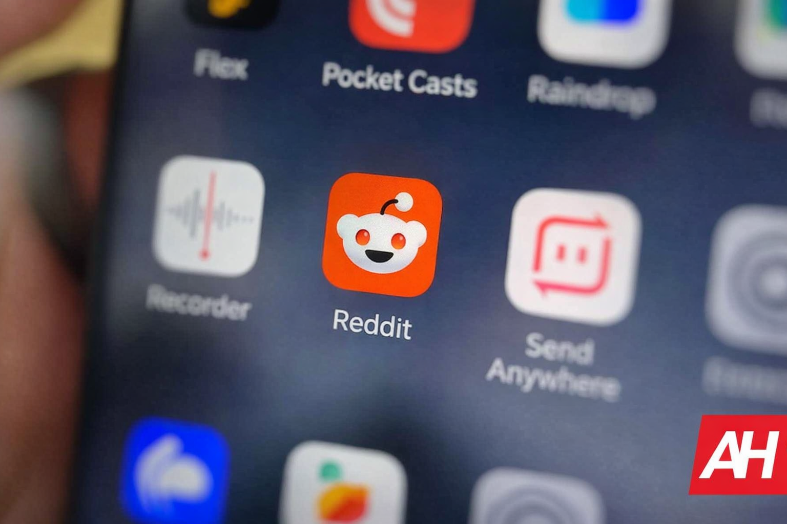 reddit app on smartphone screen